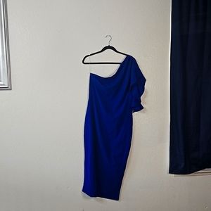 Blue dress